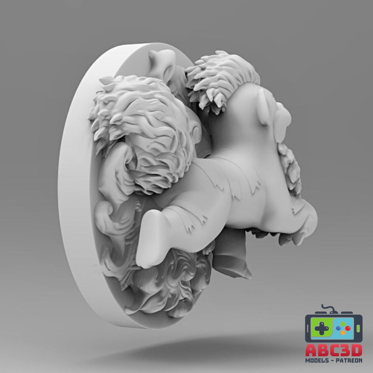 Growlithe 3D Printed Pokémon Wall Décor