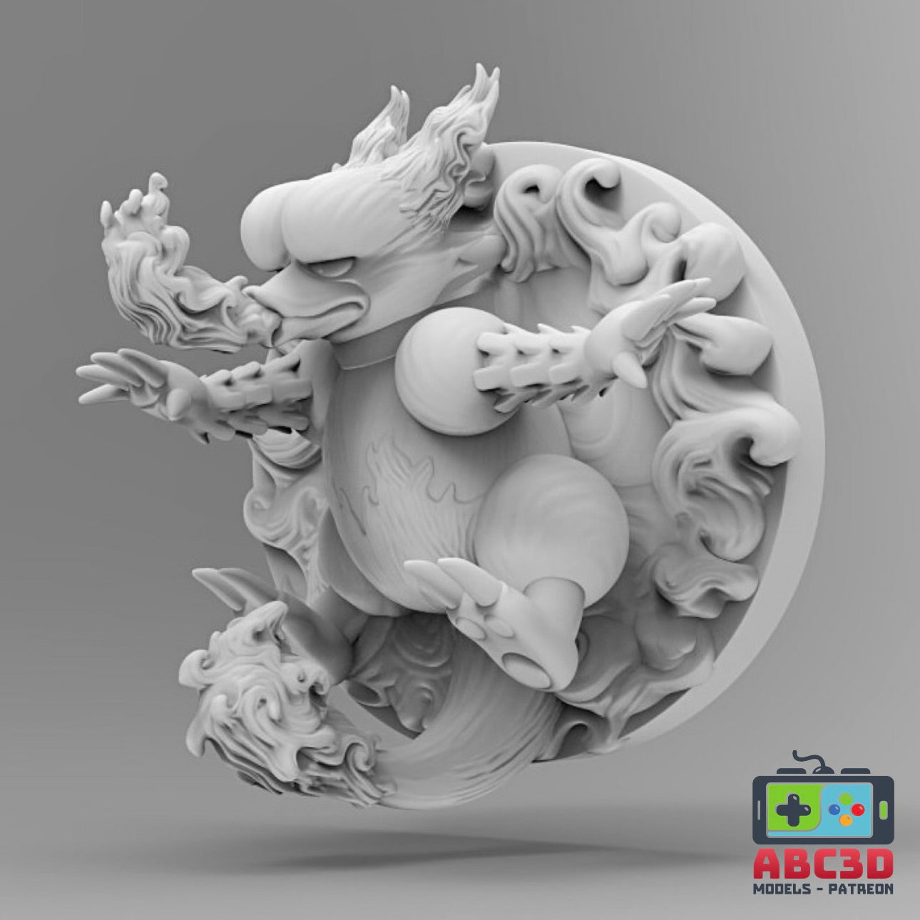 Magmar 3D Printed Pokémon Wall Décor
