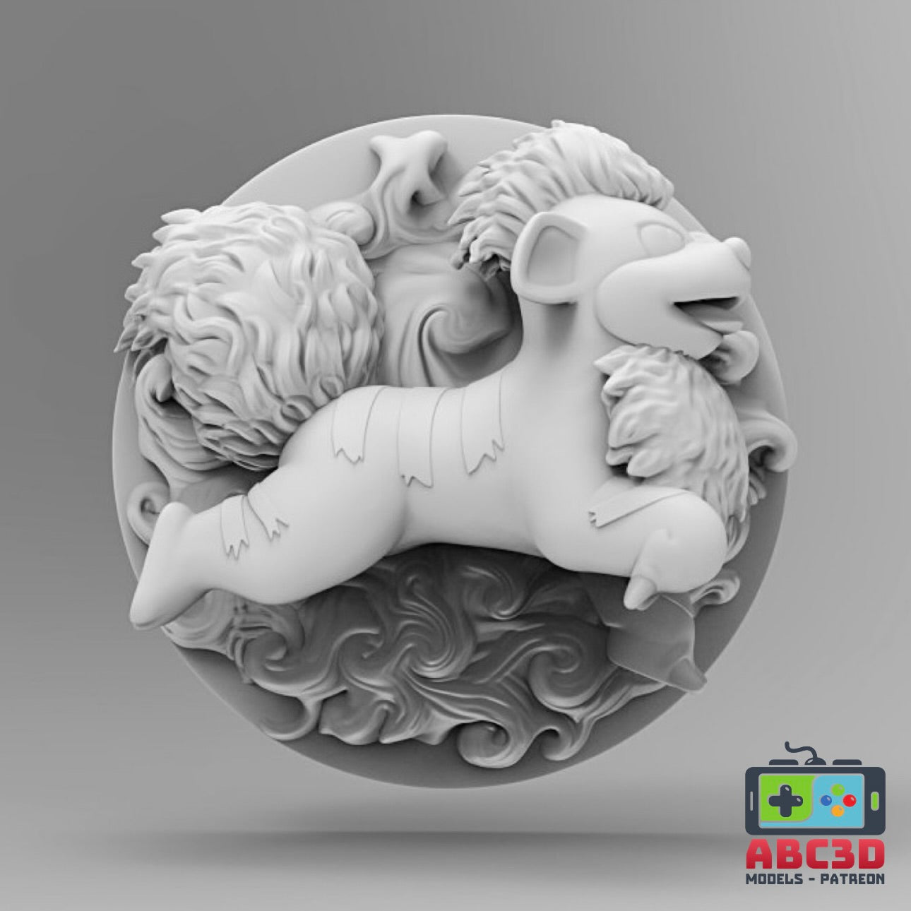 Growlithe 3D Printed Pokémon Wall Décor