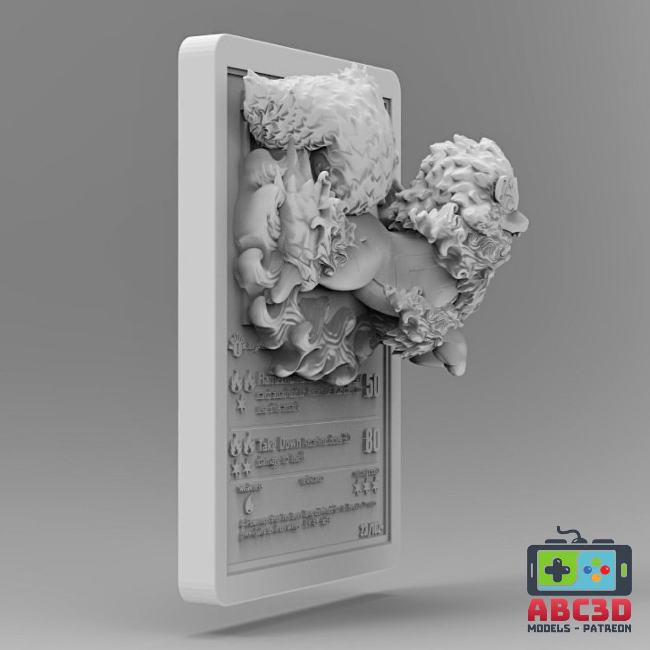 3D Printed Arcanine Pokémon Card