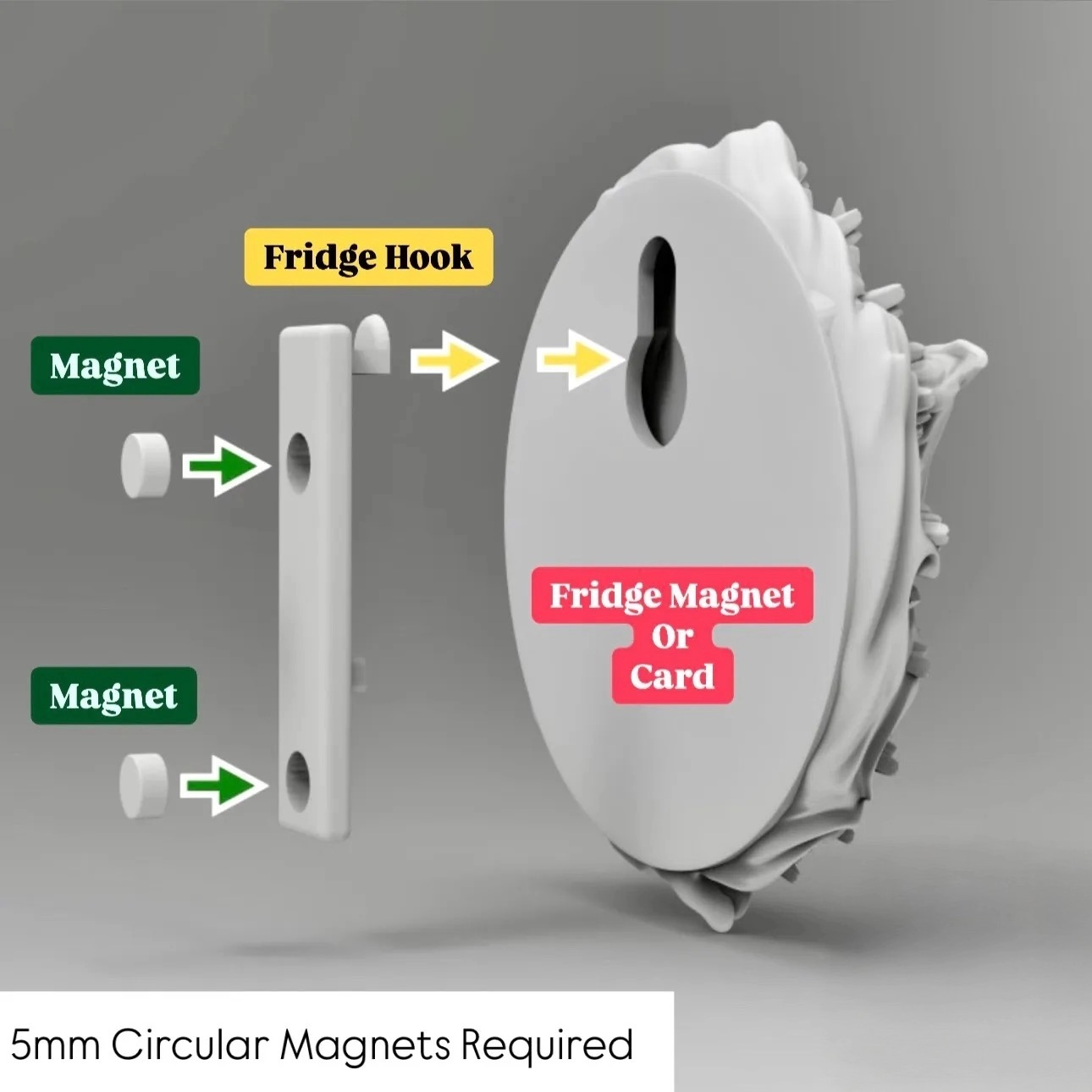 Dragonair 3D Printed Pokémon Wall Décor