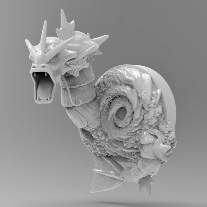 Gyarados 3D Printed Pokémon Wall Décor