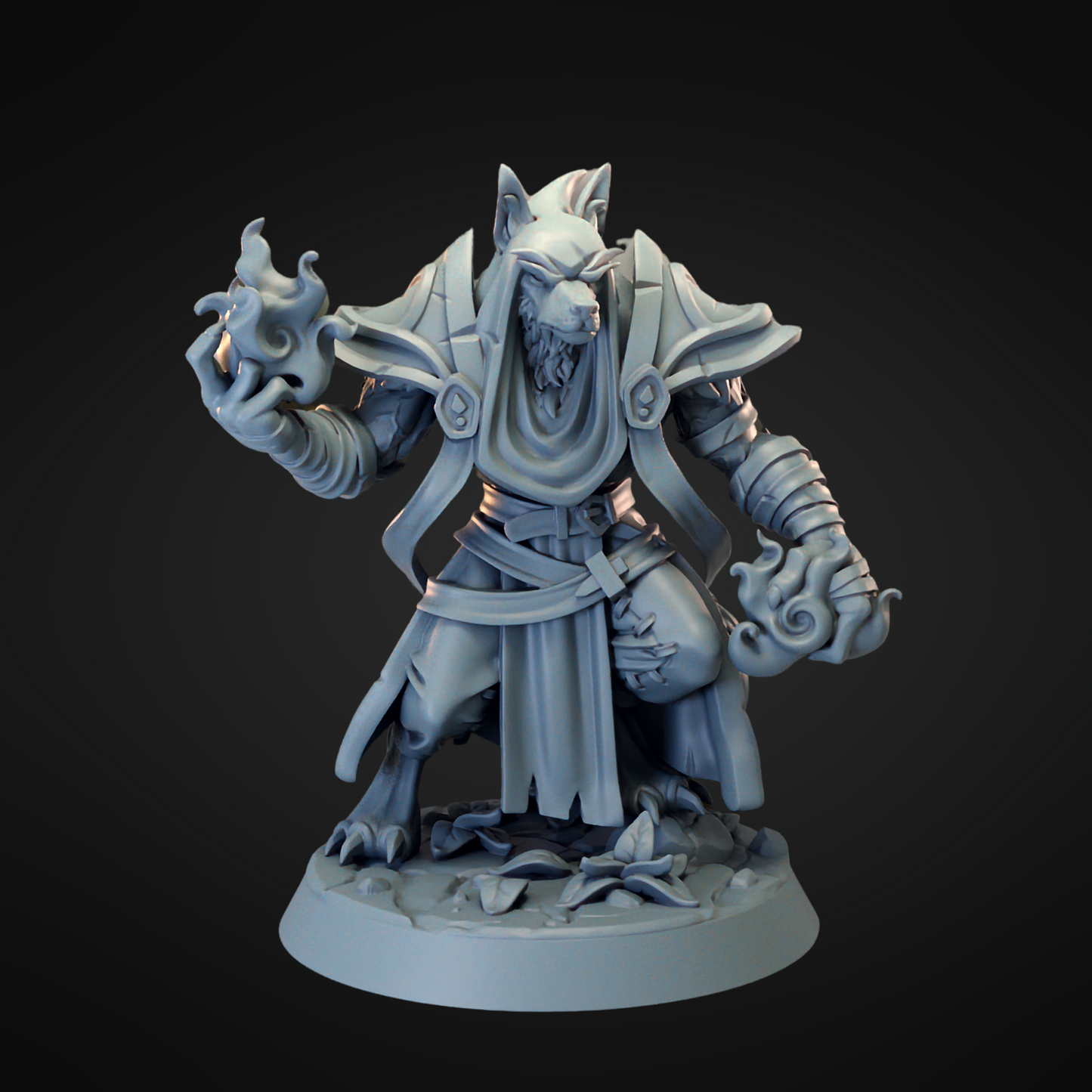 Wolf Pyromancer