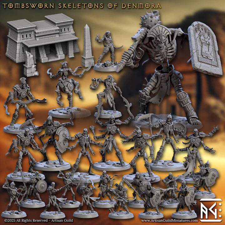 Tombsworn Skeletons of Denmmora - Artisan Guild