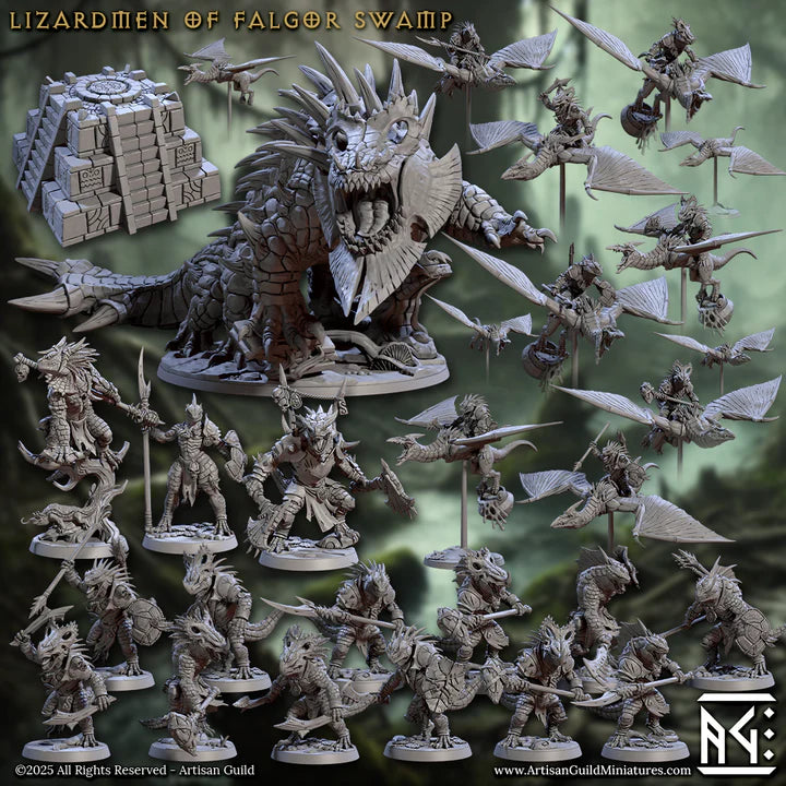 Lizardmen of Falgor's Swamp