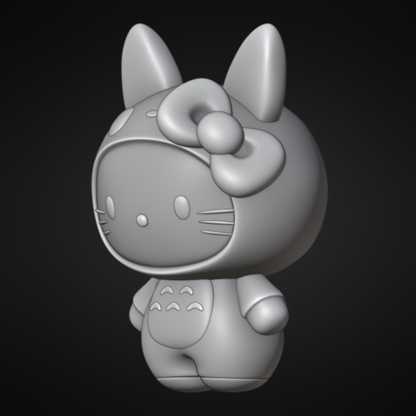 Totoro Hello Kitty