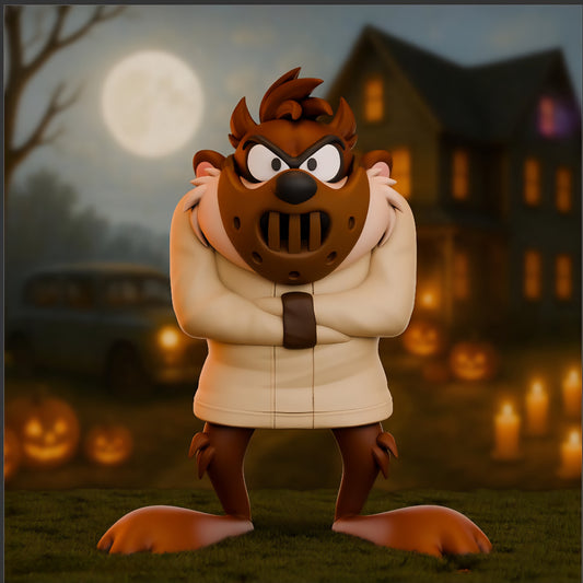 Taz Halloween Horror – 3D Printed Collectible Figure