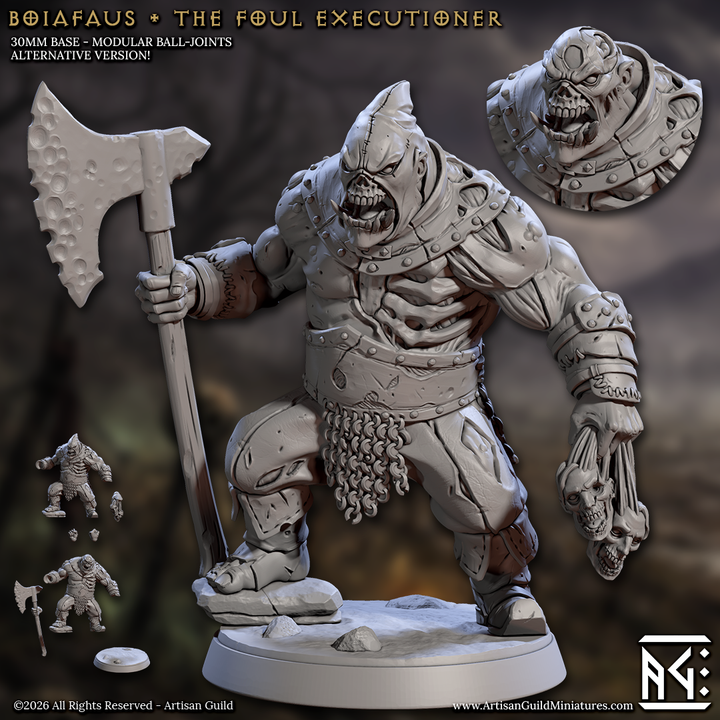 Boiafus, The Foul Executioner - March of the Zombie Walkers Hero