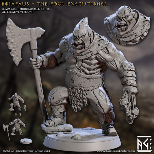 Boiafus, The Foul Executioner - March of the Zombie Walkers Hero