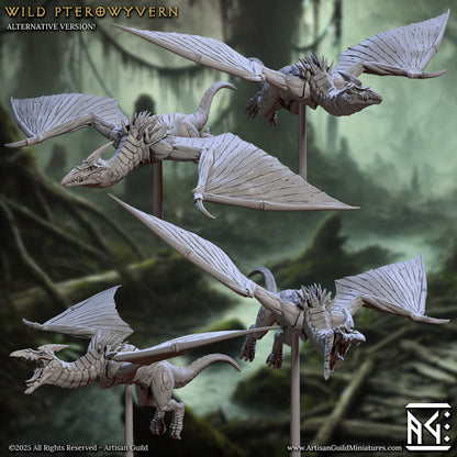 Pterrawyverns - Lizardmen of Falgor's Swamp Monster