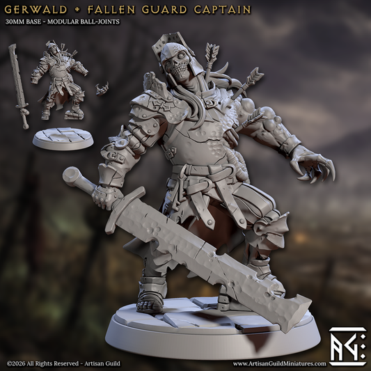 Gerwald, Fallen Guard Captain - March of the Zombie Walkers Hero