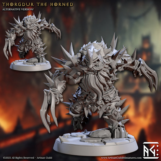 Thorgdur the Horned - Magmaforged Dwarves Hero