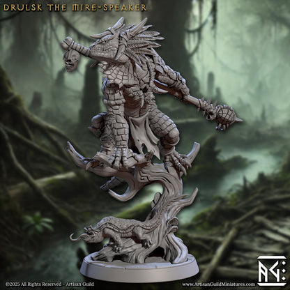 Drulsk The Mire-Speaker - Lizardmen of Falgor's Swamp Hero