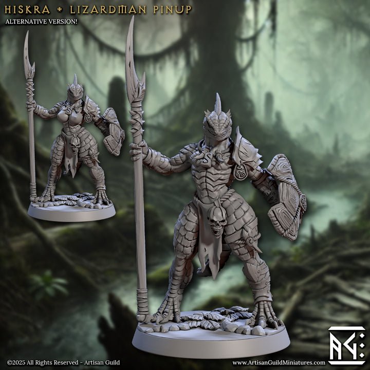 Hiskra - Lizardmen of Falgor's Swamp Beauty