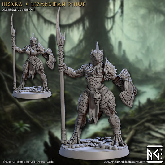 Hiskra - Lizardmen of Falgor's Swamp Beauty