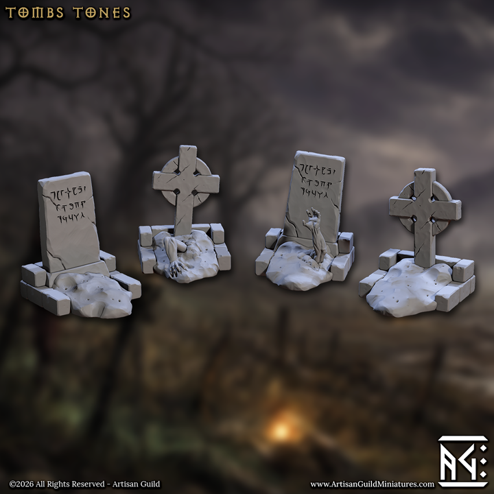 Gravestone - March of the Zombie Walkers  Terrain