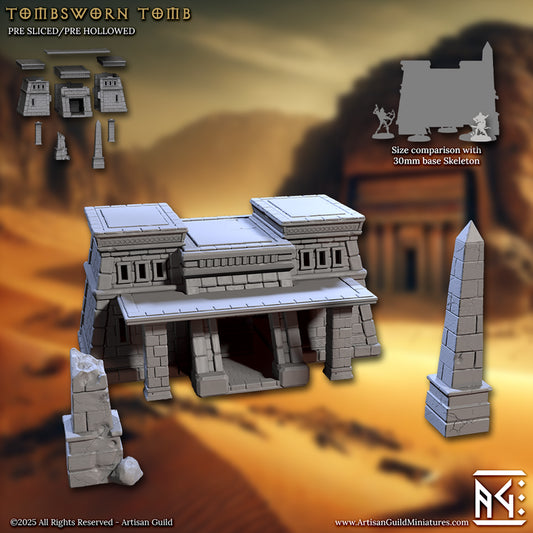 Tombsworn Tomb - Tombsworn Skeletons of Denmora Terrain