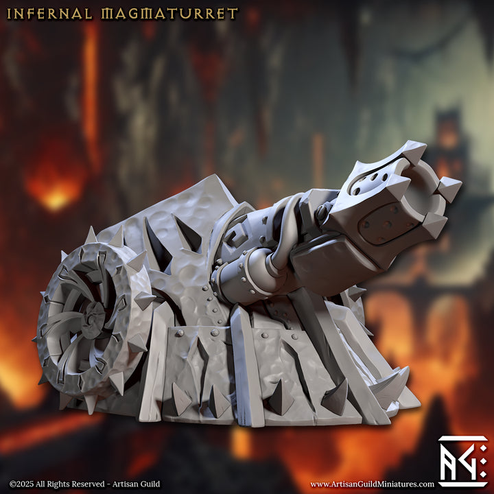 Infernal Magmaturret - Magmaforged Dwarves Terrain