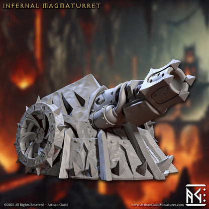Infernal Magmaturret - Magmaforged Dwarves Terrain