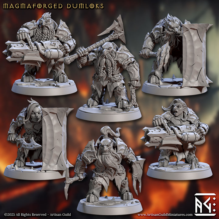 Dumloks - Magmaforged Dwarves