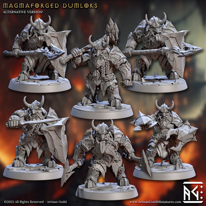 Dumloks - Magmaforged Dwarves