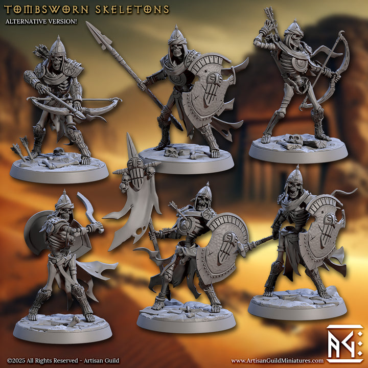 Tombsworn Skeletons - Tombsworn Skeletons of Denmora