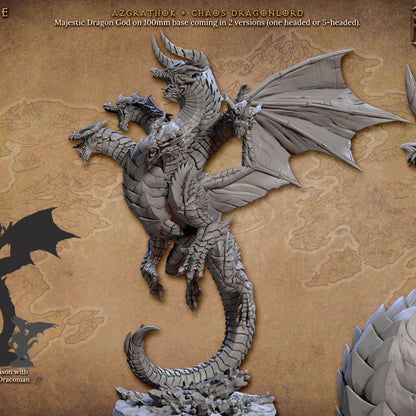 Draconian Scourge Monster - Azgrathok – The Chaos Dragonlord