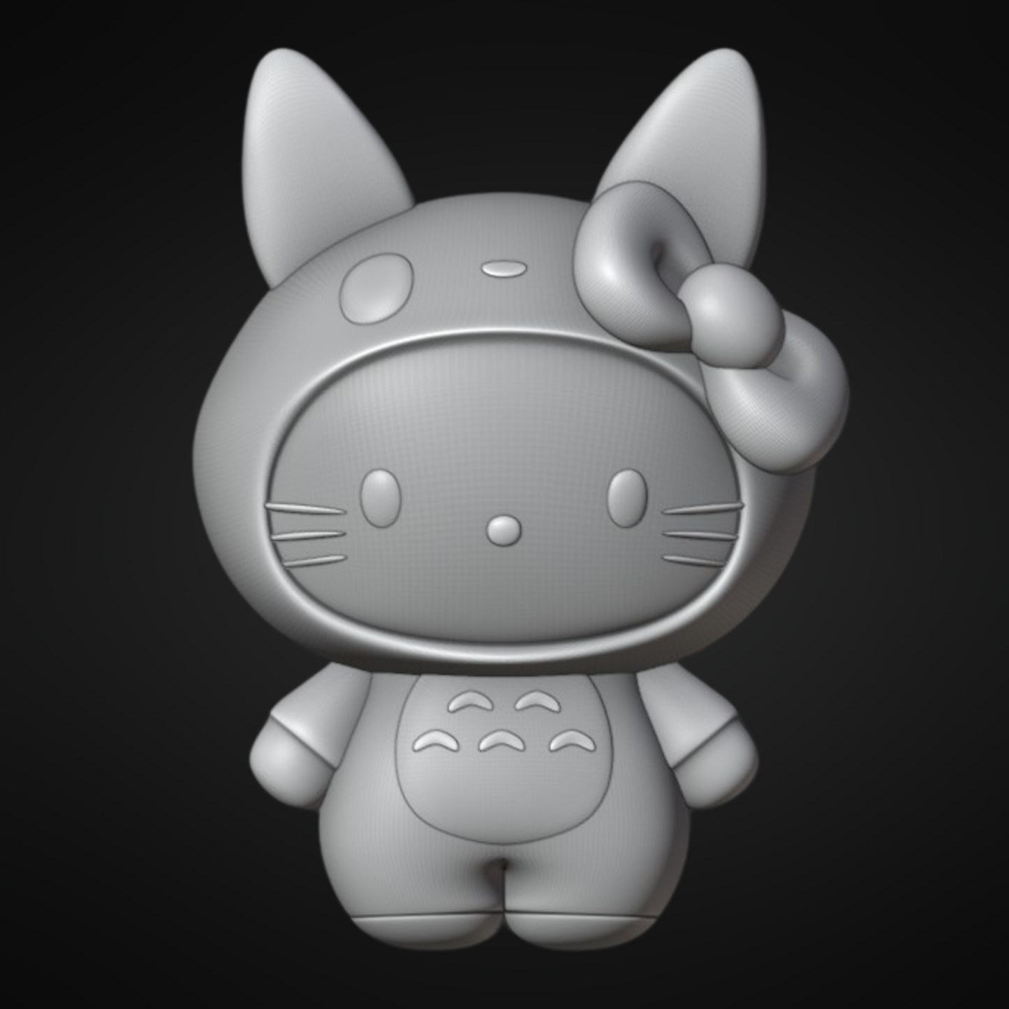 Totoro Hello Kitty