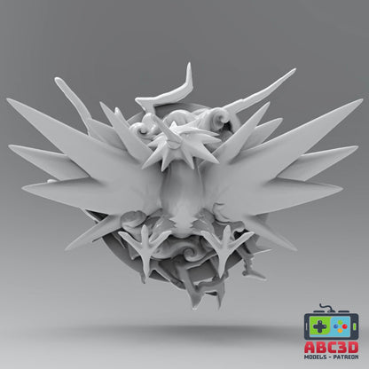 Zapdos 3D Printed Pokémon Wall Décor