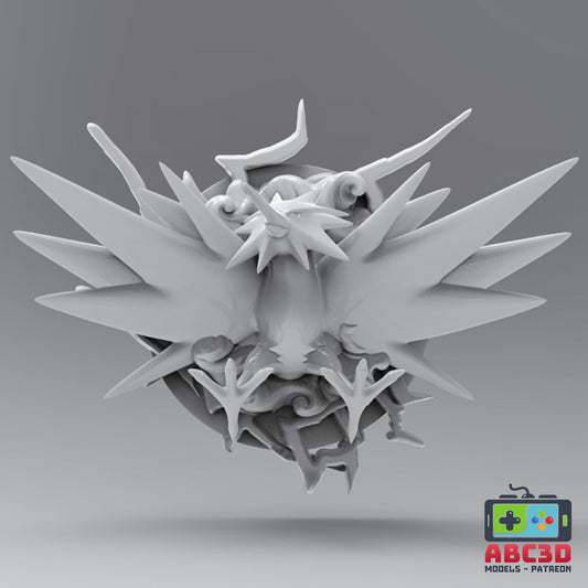 Zapdos 3D Printed Pokémon Wall Décor
