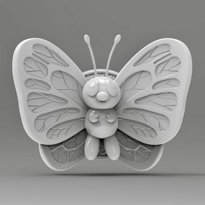 Butterfree 3D Printed Pokémon Wall Décor
