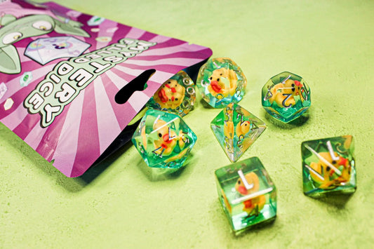 Filled/Inclusion Mystery Dice Sets