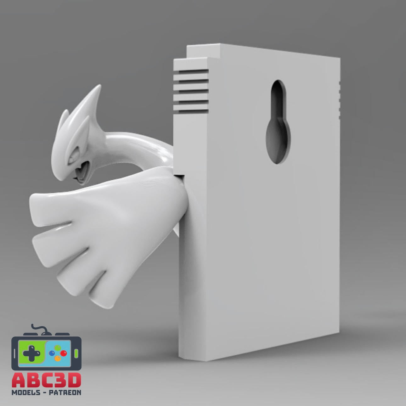 Lugia 3D Printed Nintendo Game Boy Cartridge