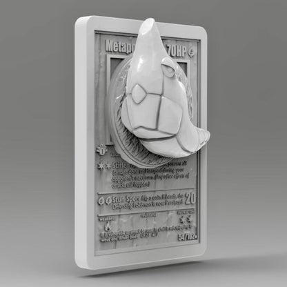 3D Printed Metapod Pokémon Card