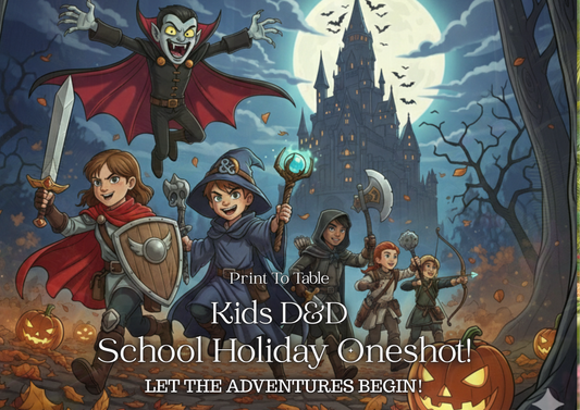 Holiday Escape from Castle Ravenloft Session!