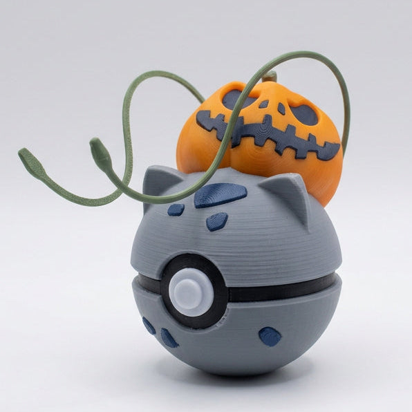 Halloween Bulbasaur Pokéball