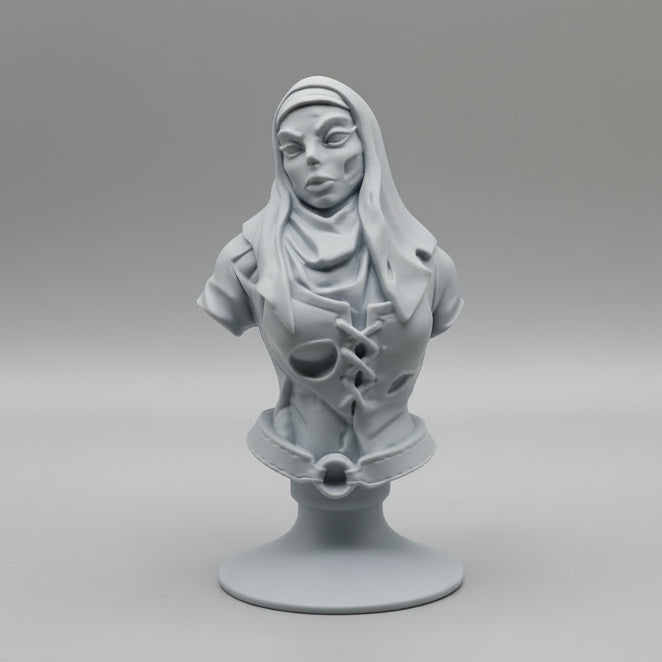 Zombie Priestess Bust