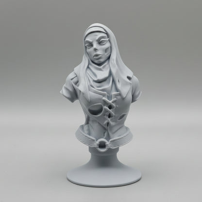 Zombie Priestess Bust