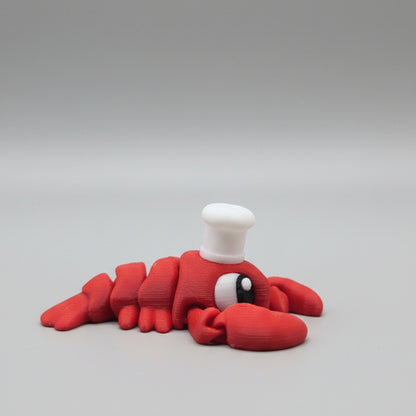 Chef Lobsters – Flexi 3D Printed Figures!