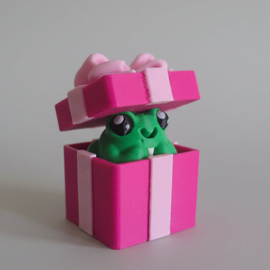 Present Froggie 3D Printed Clicker!