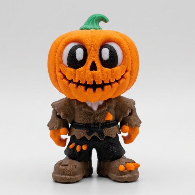 Pumpkin Head Flexi Friend