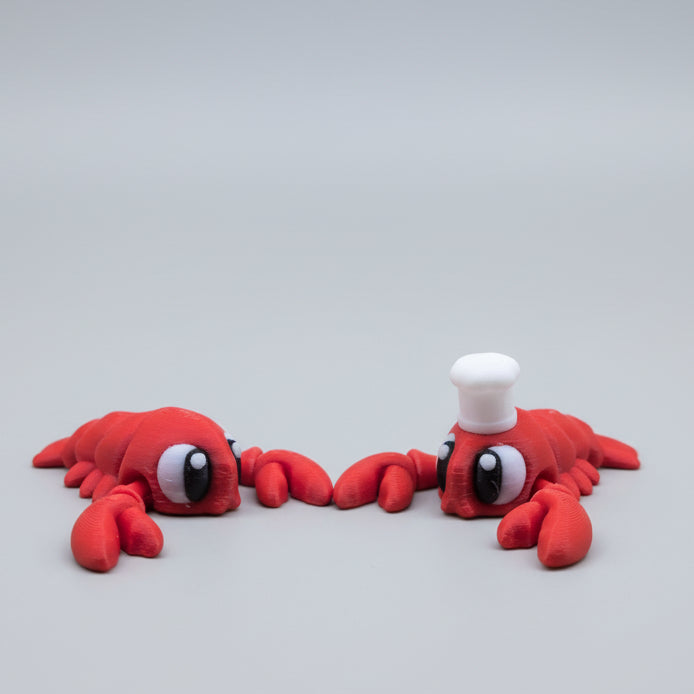Chef Lobsters – Flexi 3D Printed Figures!