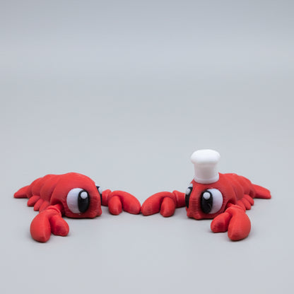Chef Lobsters – Flexi 3D Printed Figures!