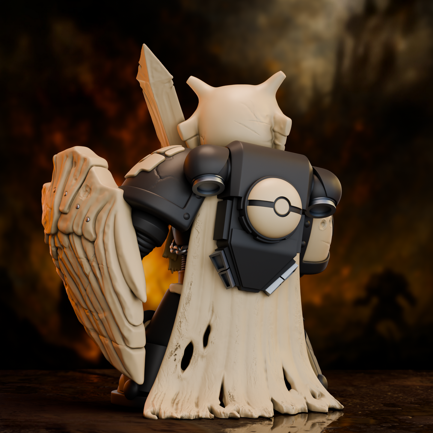 Cubone Black Templar Edition