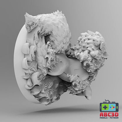 Arcanine 3D Printed Pokémon Wall Décor